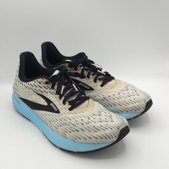 Brooks Hyperion Tempo 1103391D125 Men\'s Biege Blue  Running  Sneakers Size 12 main image 7